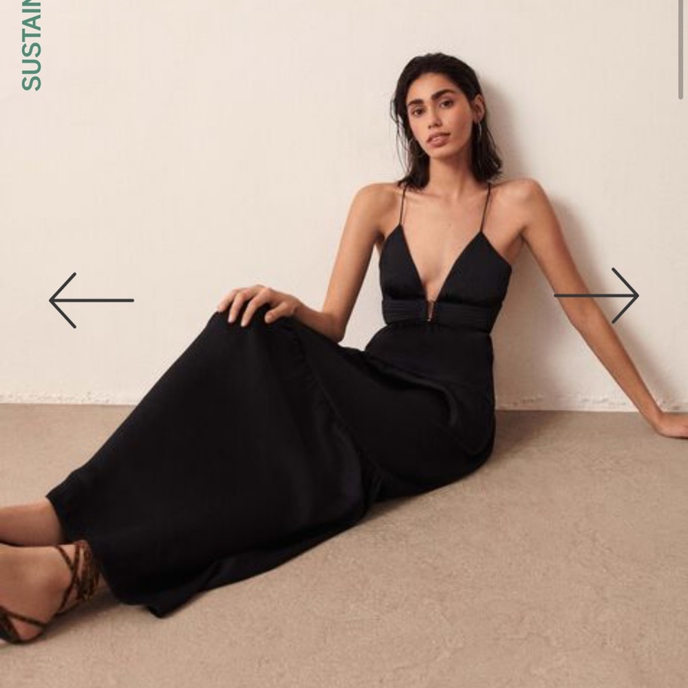V neck WAXA dress Bash paris